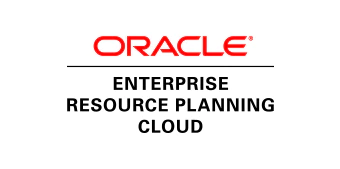 Oracle Enterprise Resource Planning Cloud ERP Consulting London UK